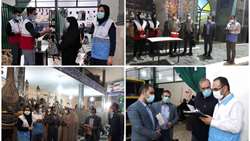 بازدید بازرسین بهداشت محیط شهرستان گرمسار از مساجد و هیئت های برگزار کننده مراسم شب قدر